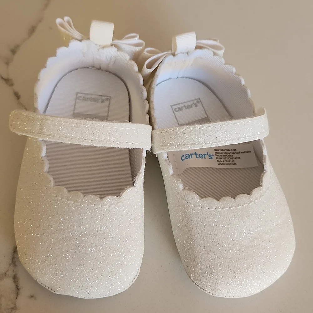 (3) pairs of Carter's baby dress shoes